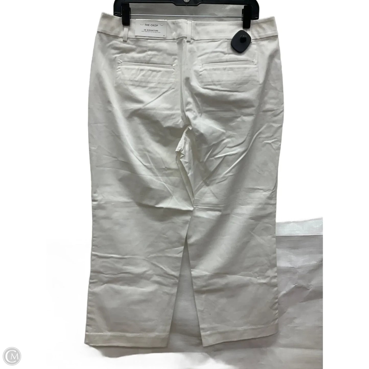 Pants Cropped By Ann Taylor In White, Size: 8