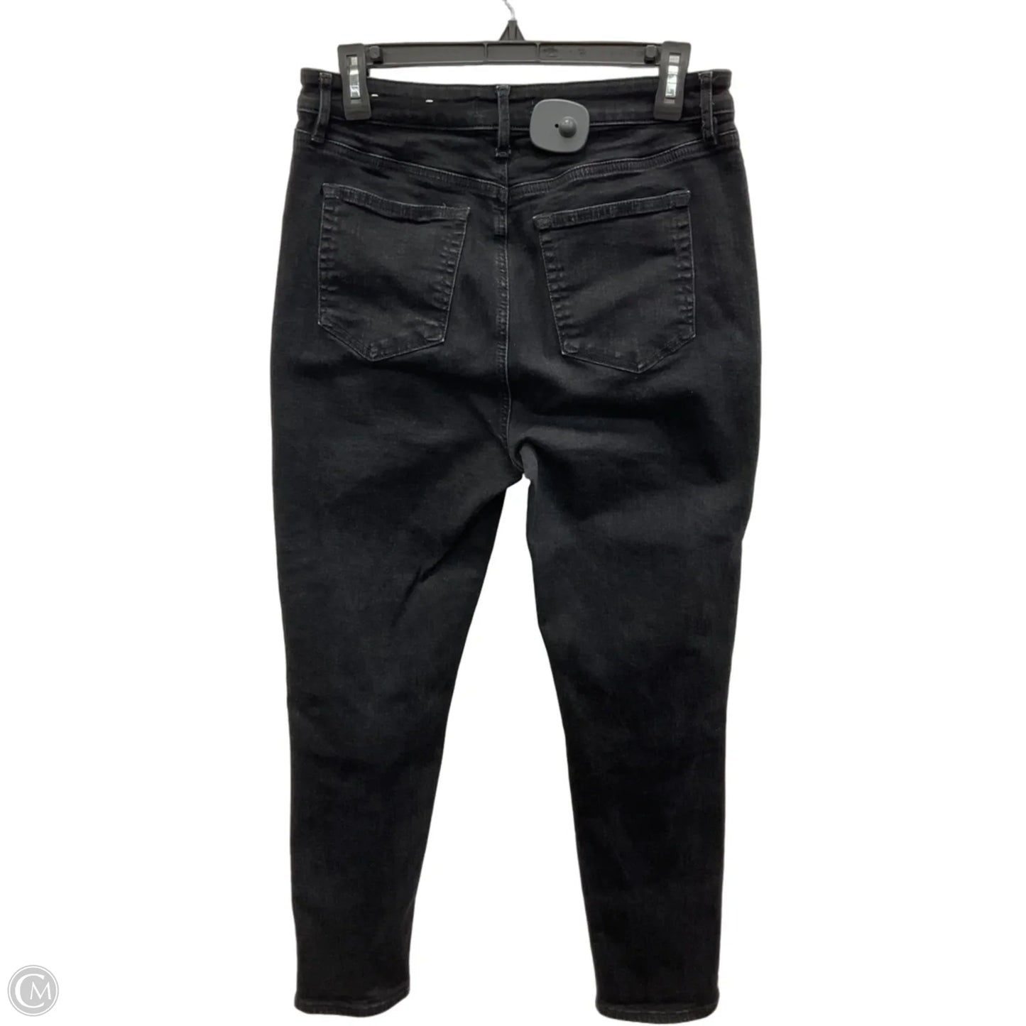 Jeans Skinny By Loft In Black, Size: 10