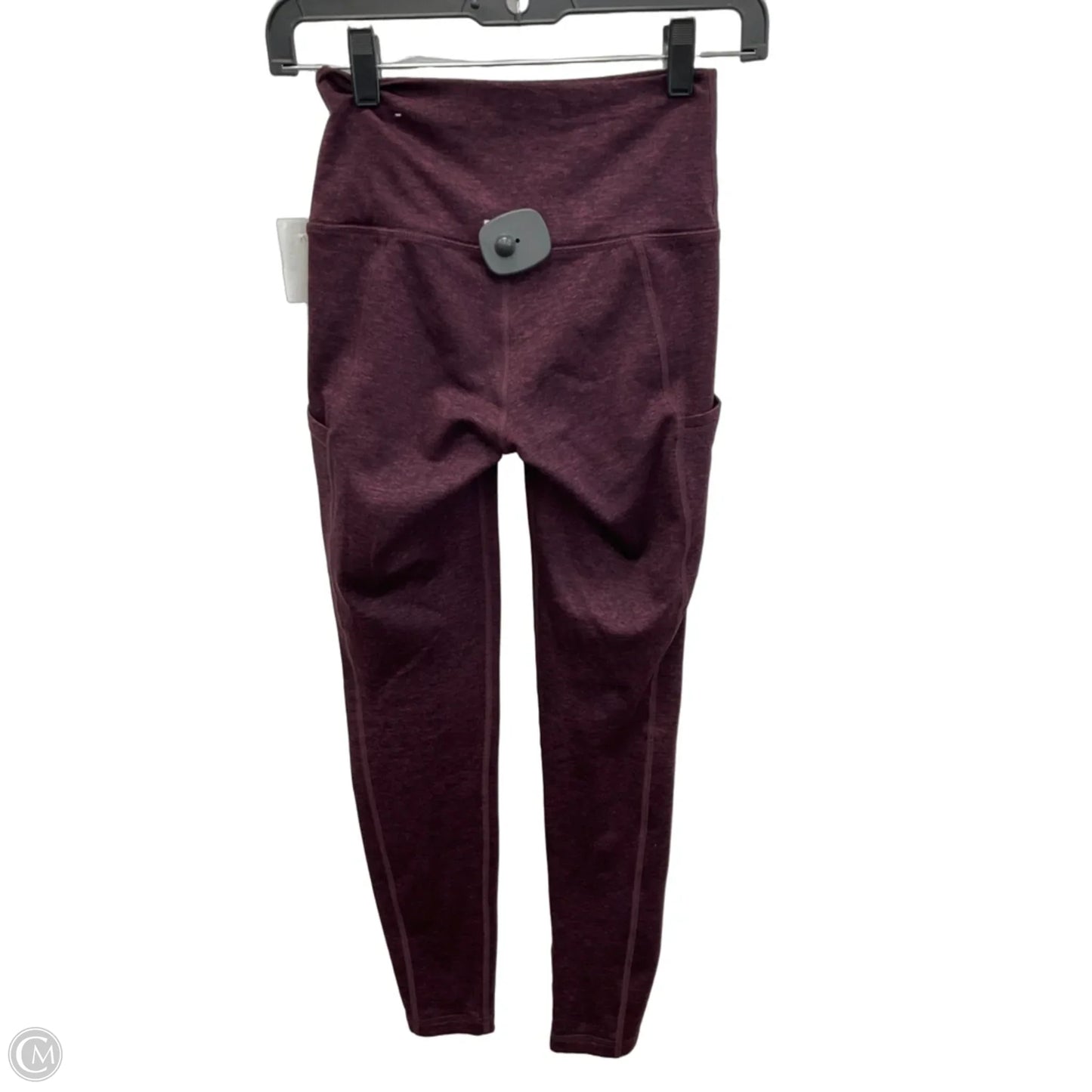 Athletic Leggings By Aerie In Maroon, Size: S