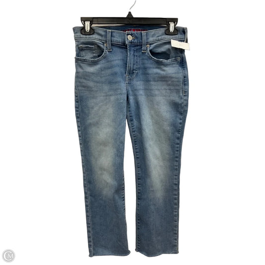 Jeans Cropped By Lucky Brand In Blue Denim, Size: 2