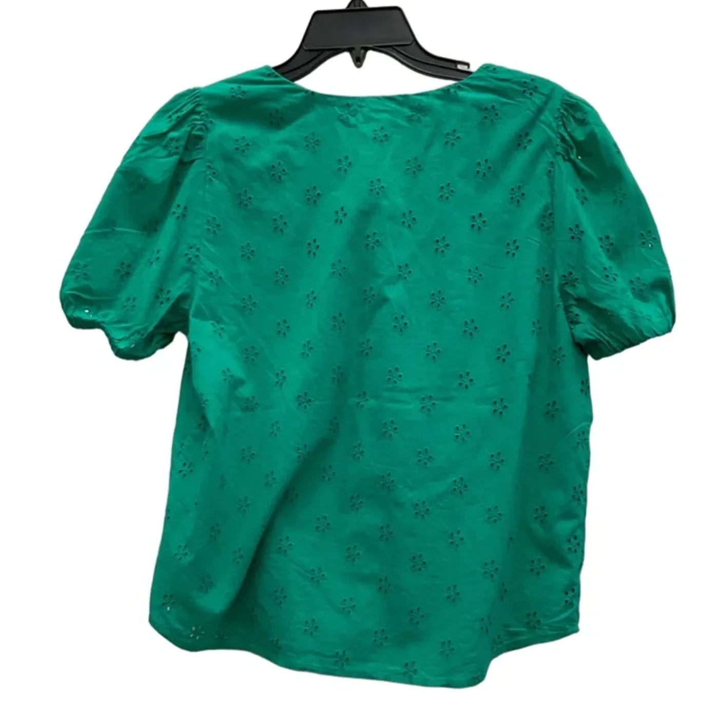 Top Short Sleeve By J. Crew In Green, Size: M