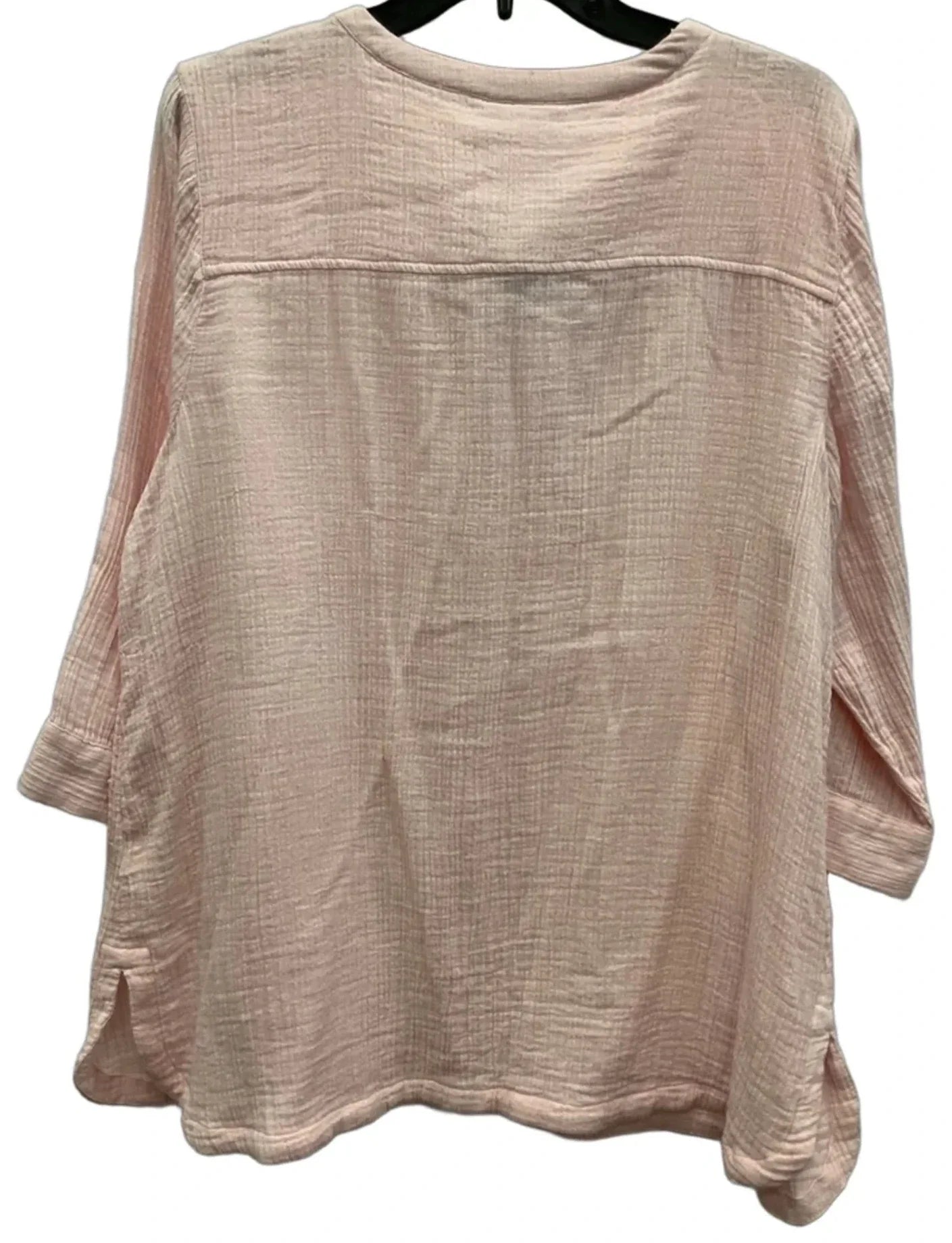 Top 3/4 Sleeve By J. Jill In Pink, Size: Lp