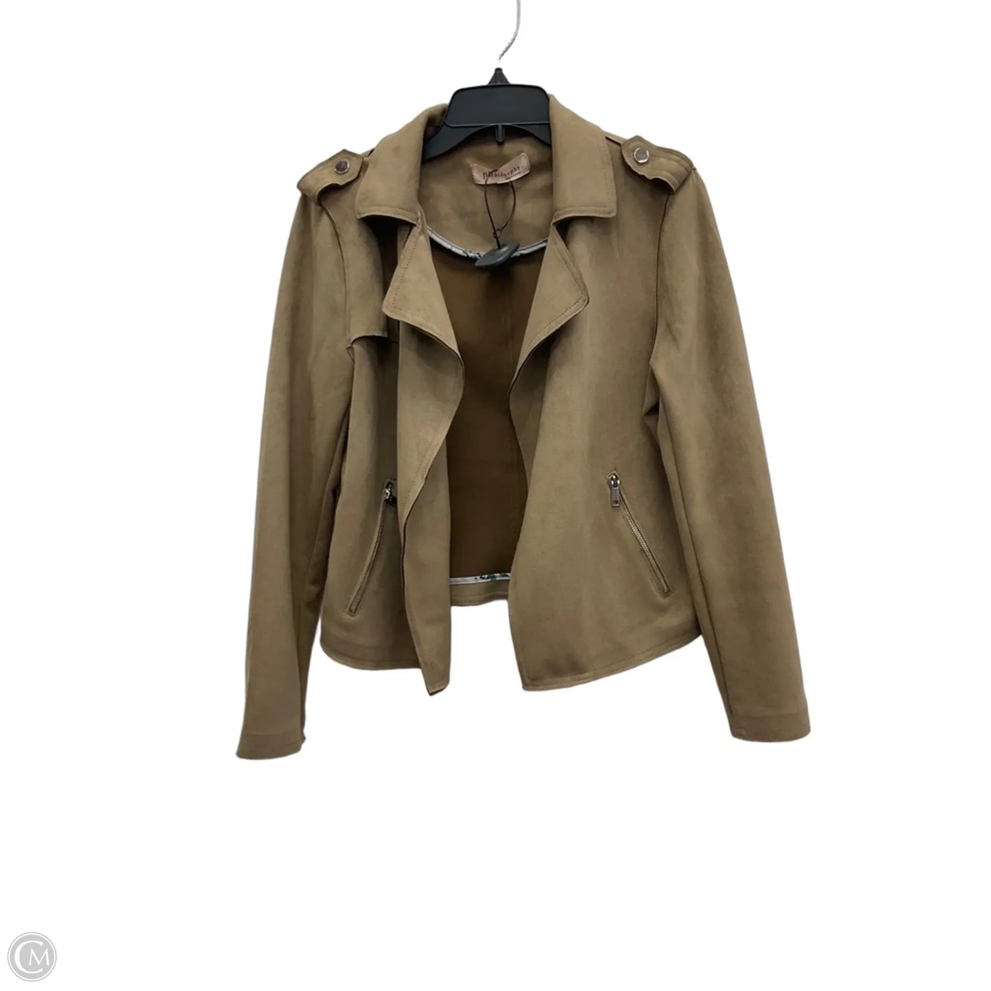 Jacket Other By Philosophy In Tan, Size: M