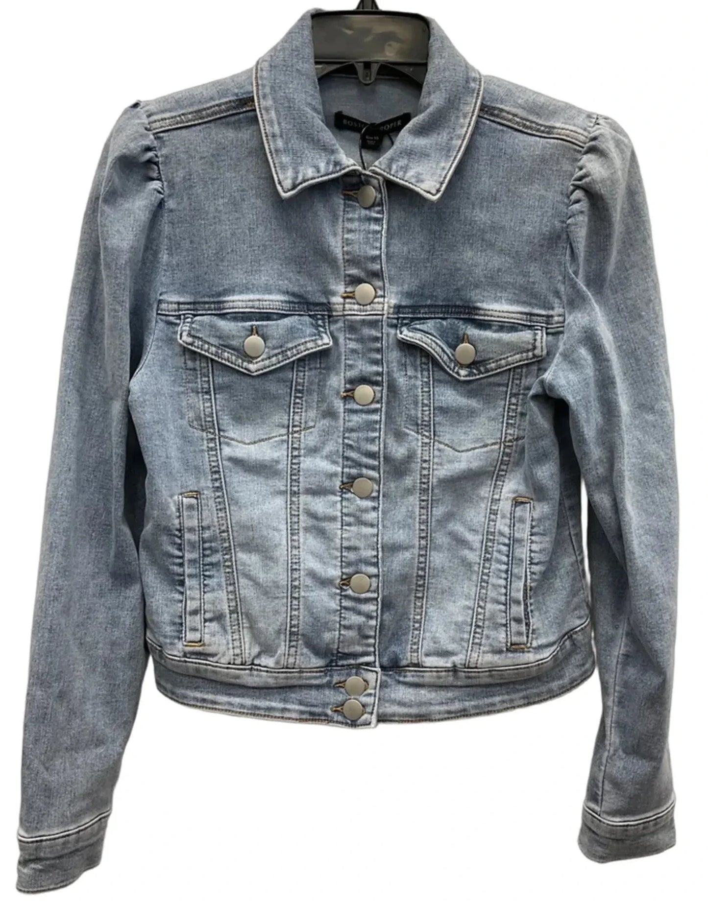 Jacket Denim By Boston Proper In Blue Denim, Size: Xs
