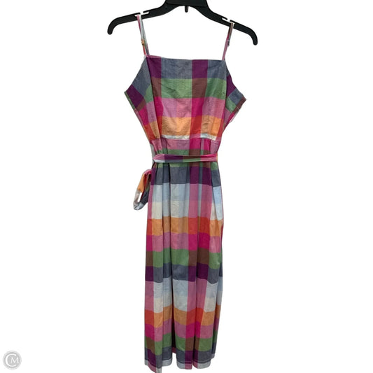 Dress Casual Midi By Kate Spade In Checkered Pattern, Size: S