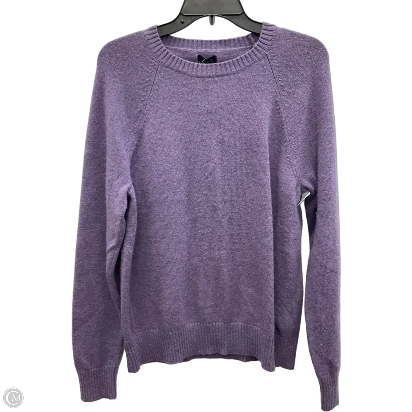 Top Long Sleeve By J. Crew In Purple, Size: M