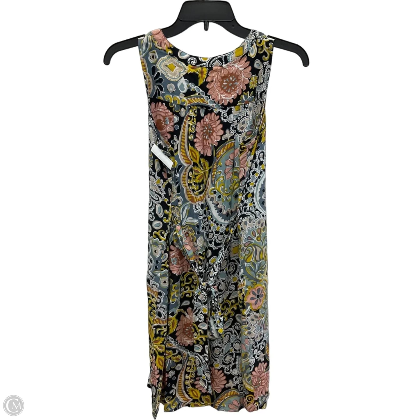 Dress Casual Short By Loft In Black & Gold, Size: S