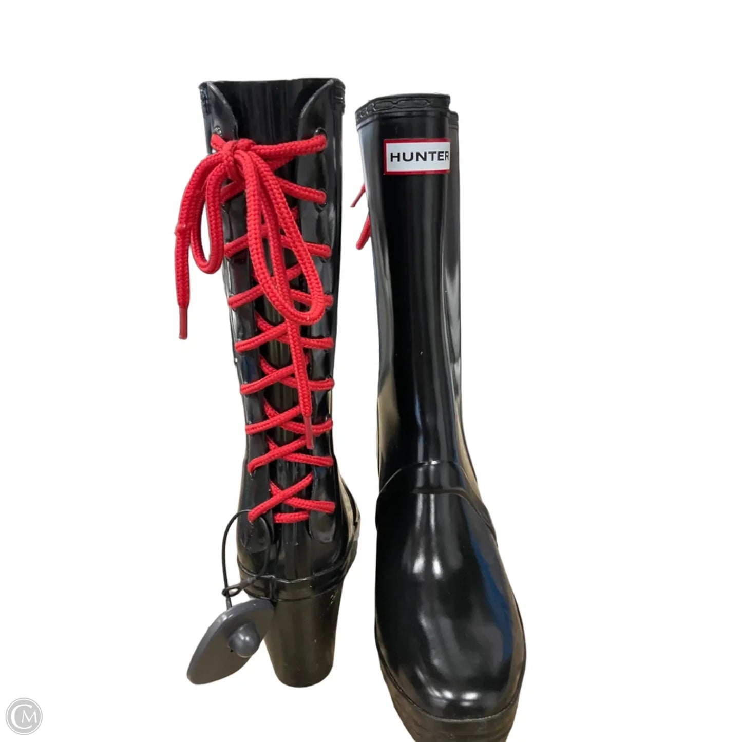 Boots Rain By Hunter In Black, Size: 9