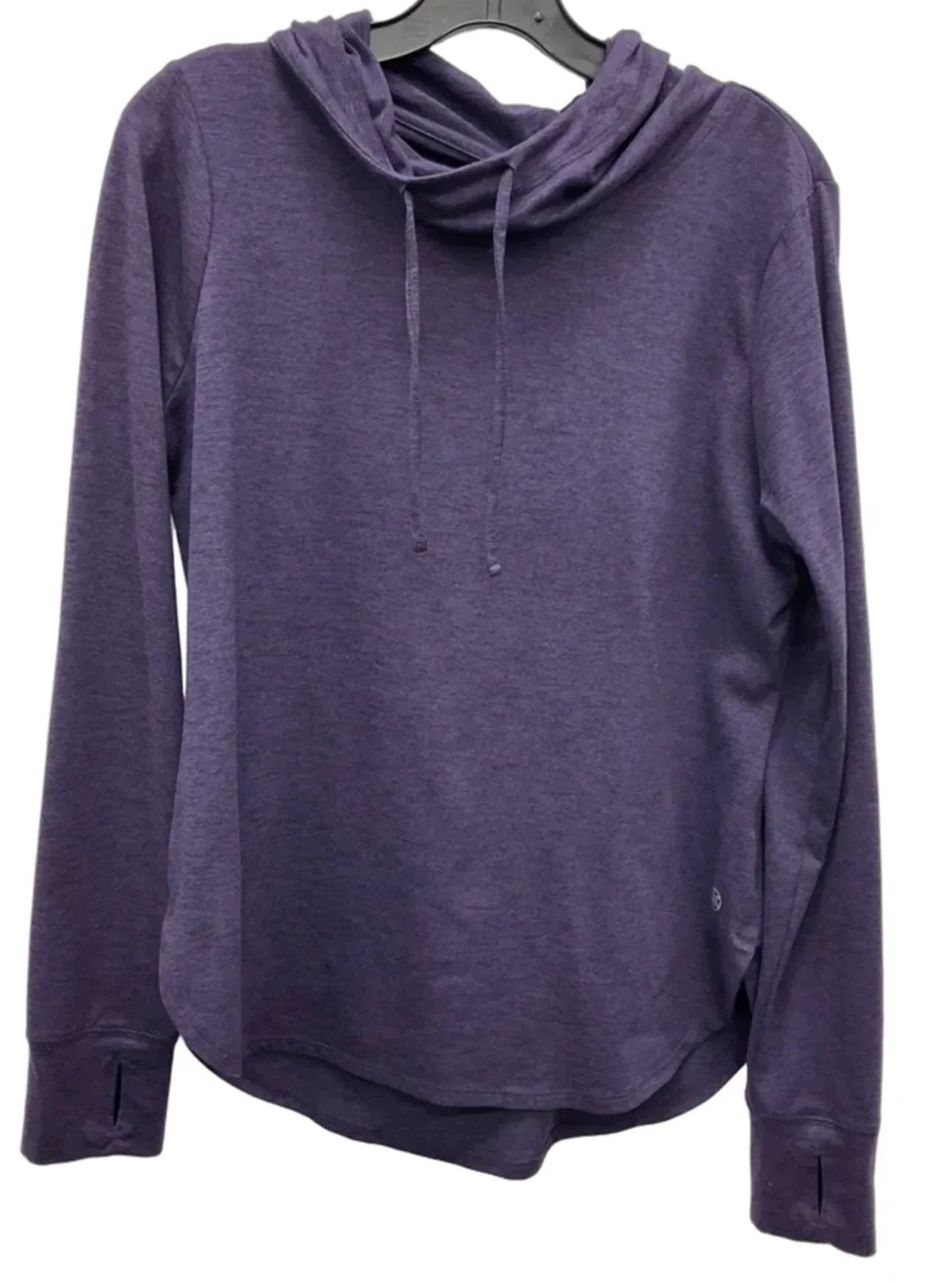 Athletic Sweatshirt Hoodie By Gaiam In Purple, Size: M