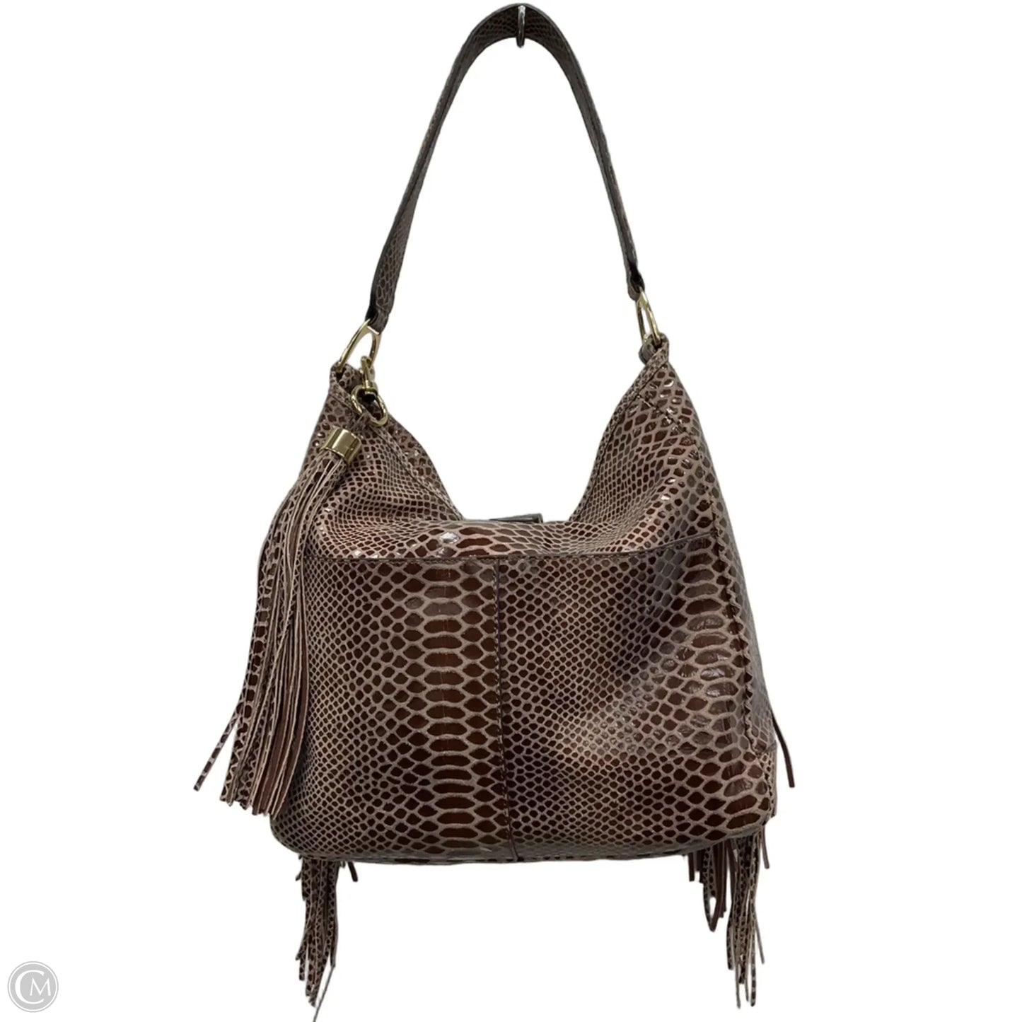 Handbag Leather By Gilli, Size: Large