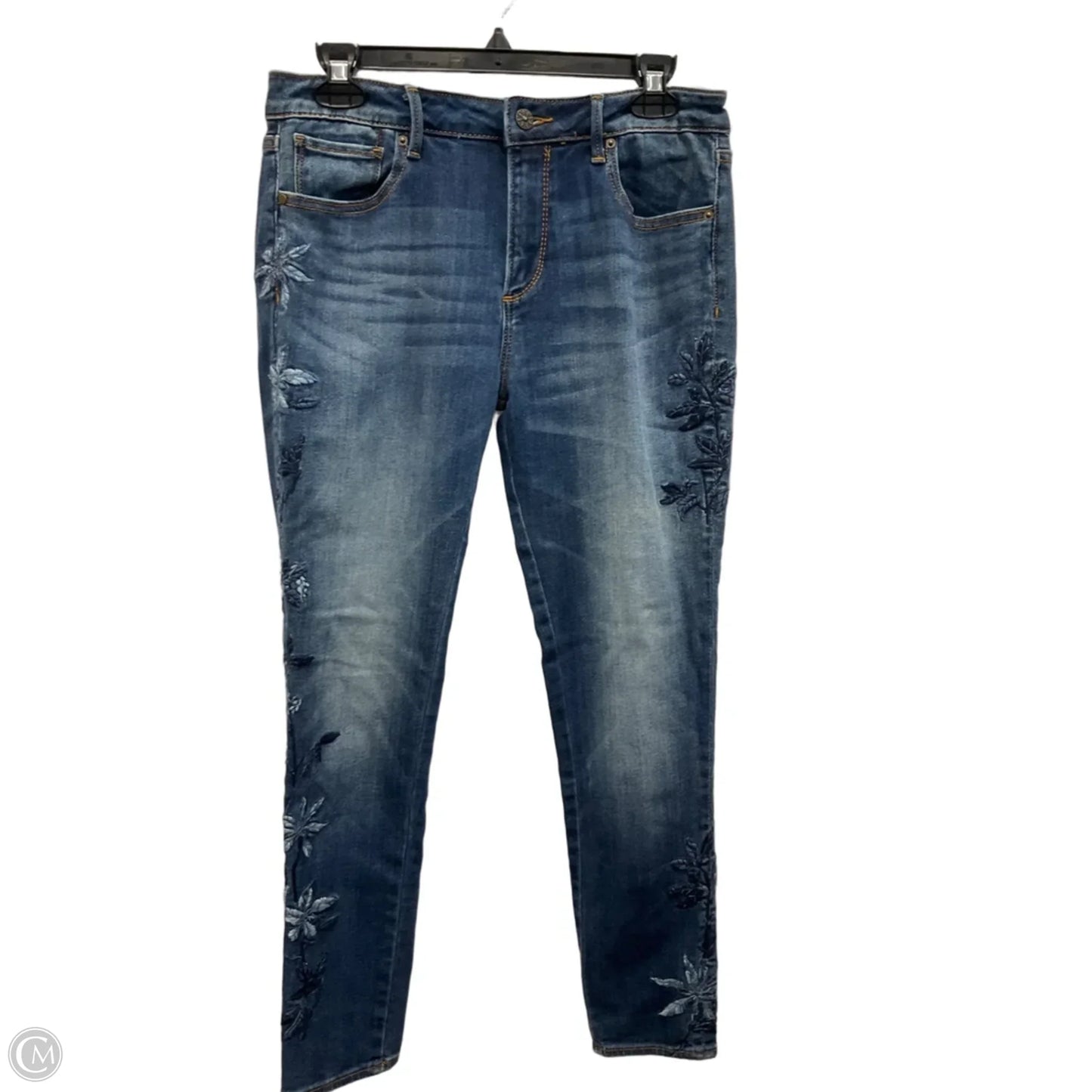 Jeans Skinny By Driftwood In Blue Denim, Size: 6