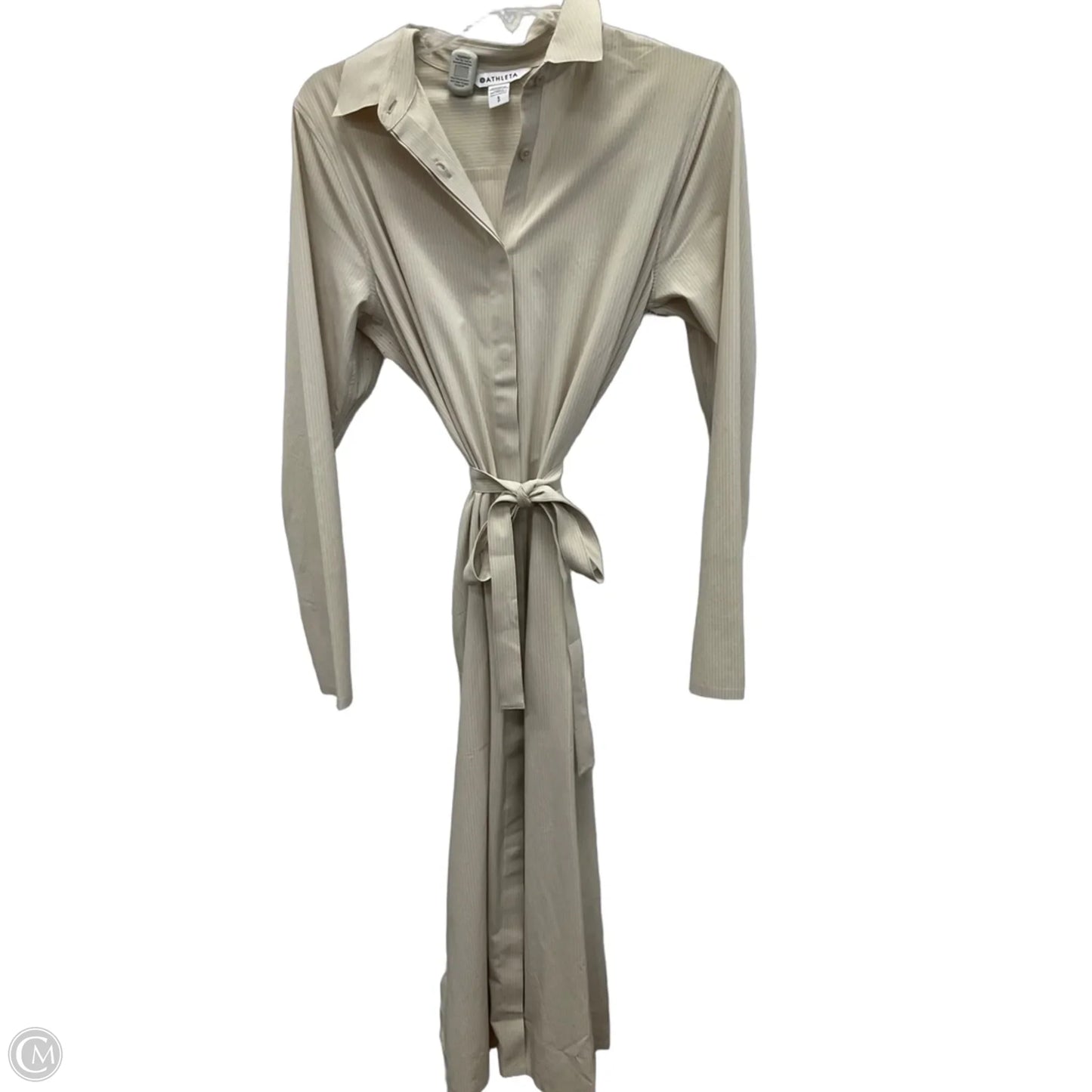 Dress Casual Maxi By Athleta In Tan, Size: S
