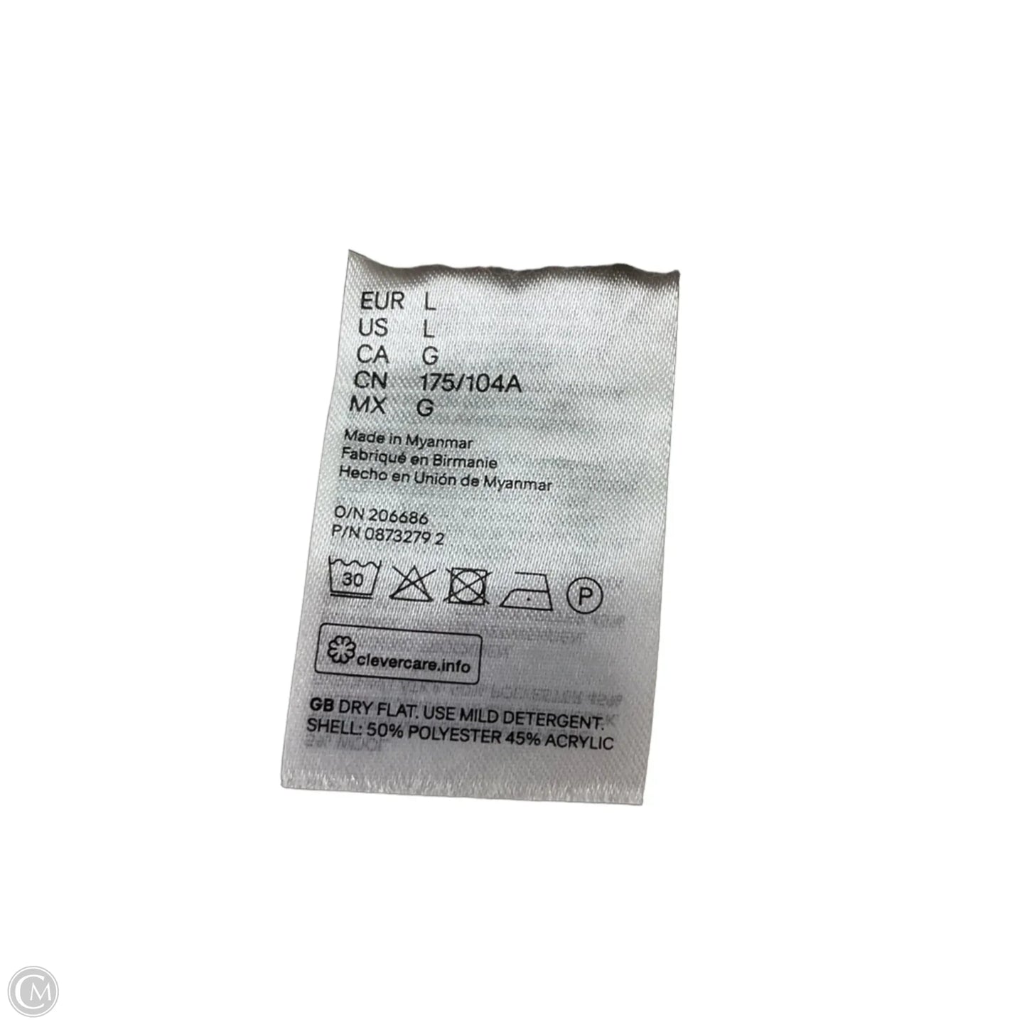 Sweater By H&m In Tan, Size: L