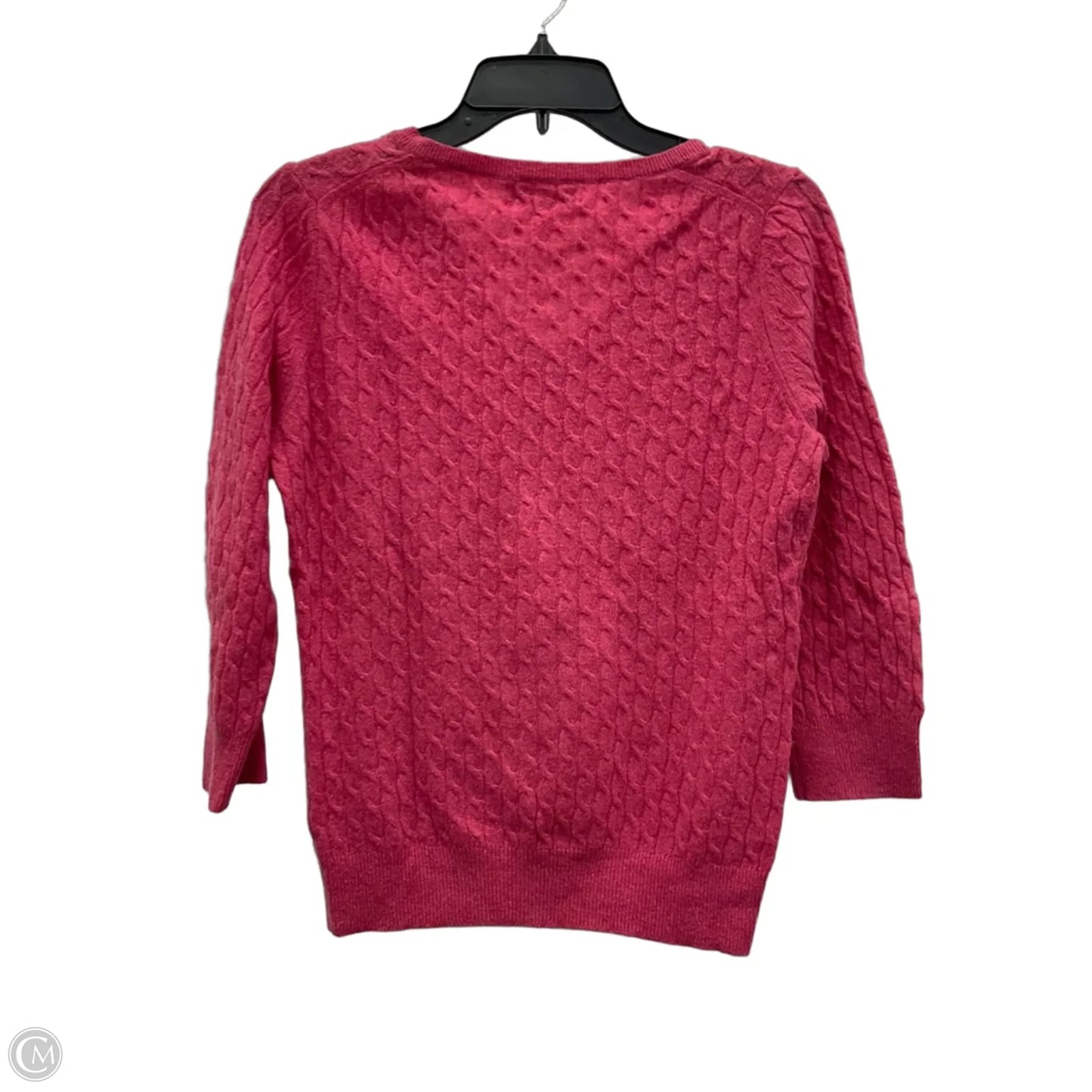 Top Long Sleeve By Banana Republic In Pink, Size: Mp