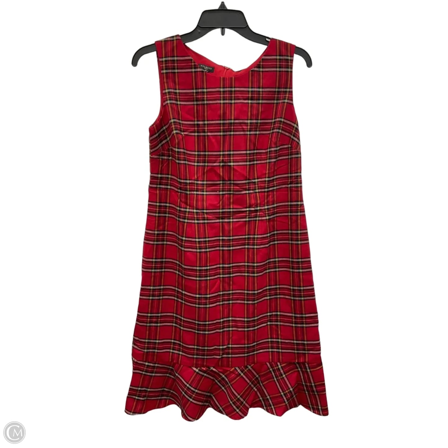 Dress Casual Short By Talbots In Plaid Pattern, Size: 6p