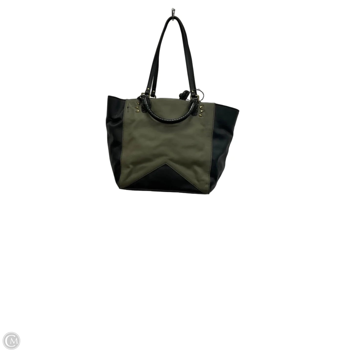 Handbag Leather By Clothes Mentor, Size: Large