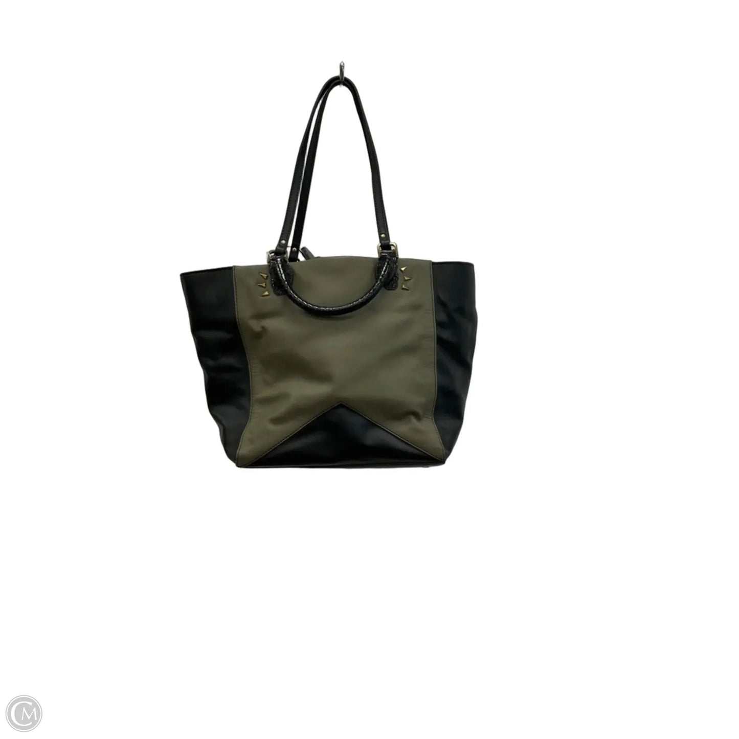 Handbag Leather By Clothes Mentor, Size: Large