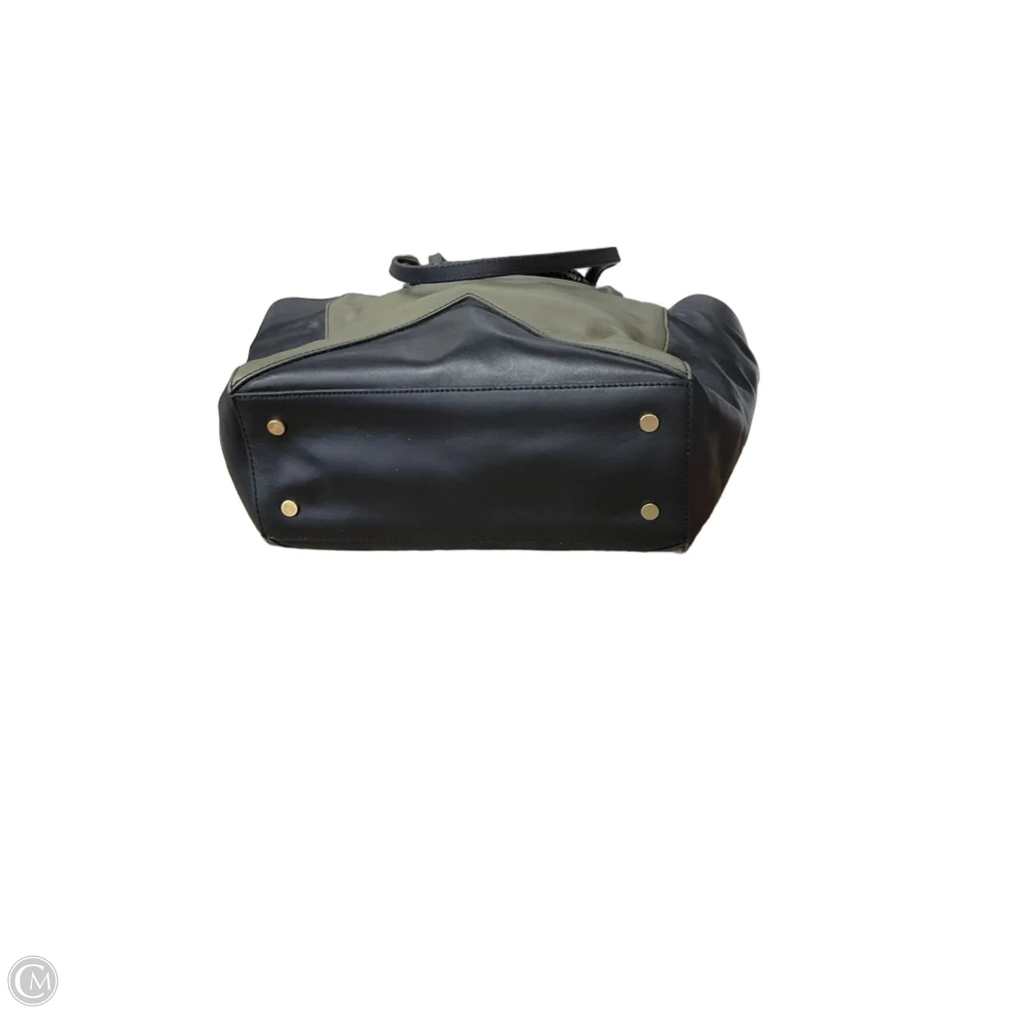 Handbag Leather By Clothes Mentor, Size: Large