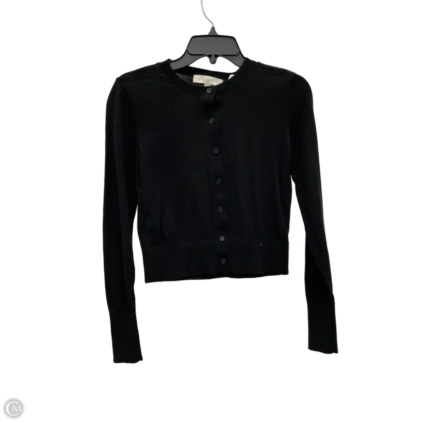 Cardigan By Loft In Black, Size: Xs
