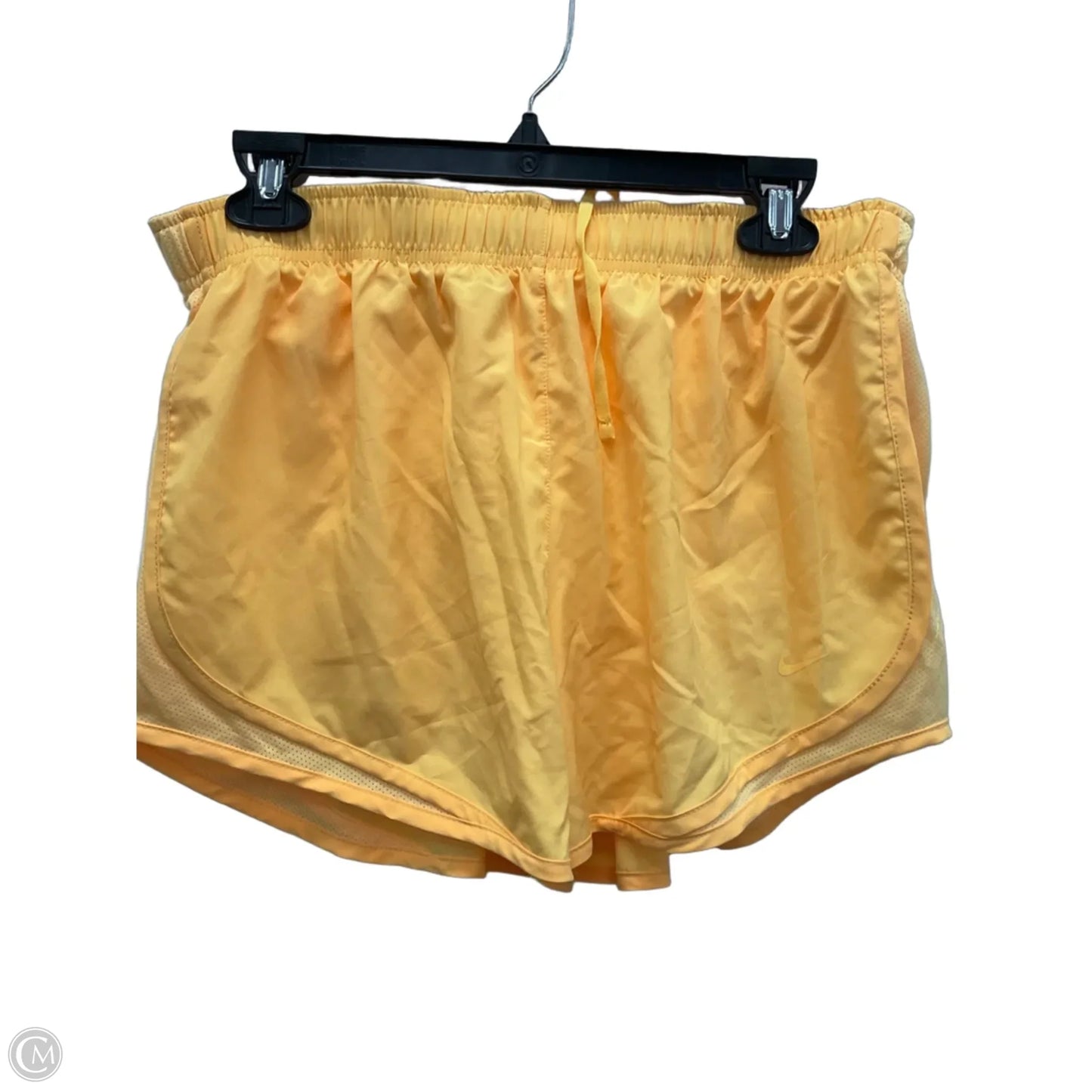Athletic Shorts By Nike Apparel In Yellow, Size: L