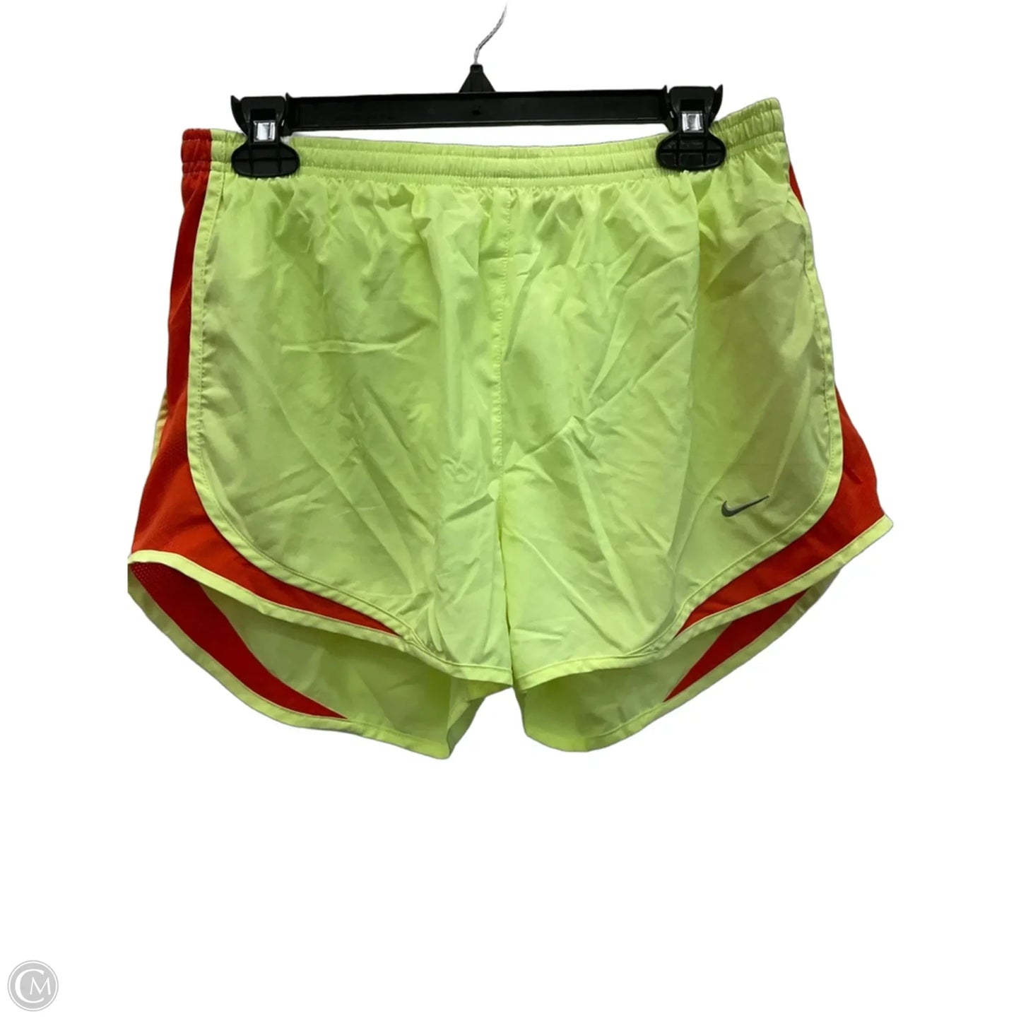 Athletic Shorts By Nike Apparel In Green, Size: L