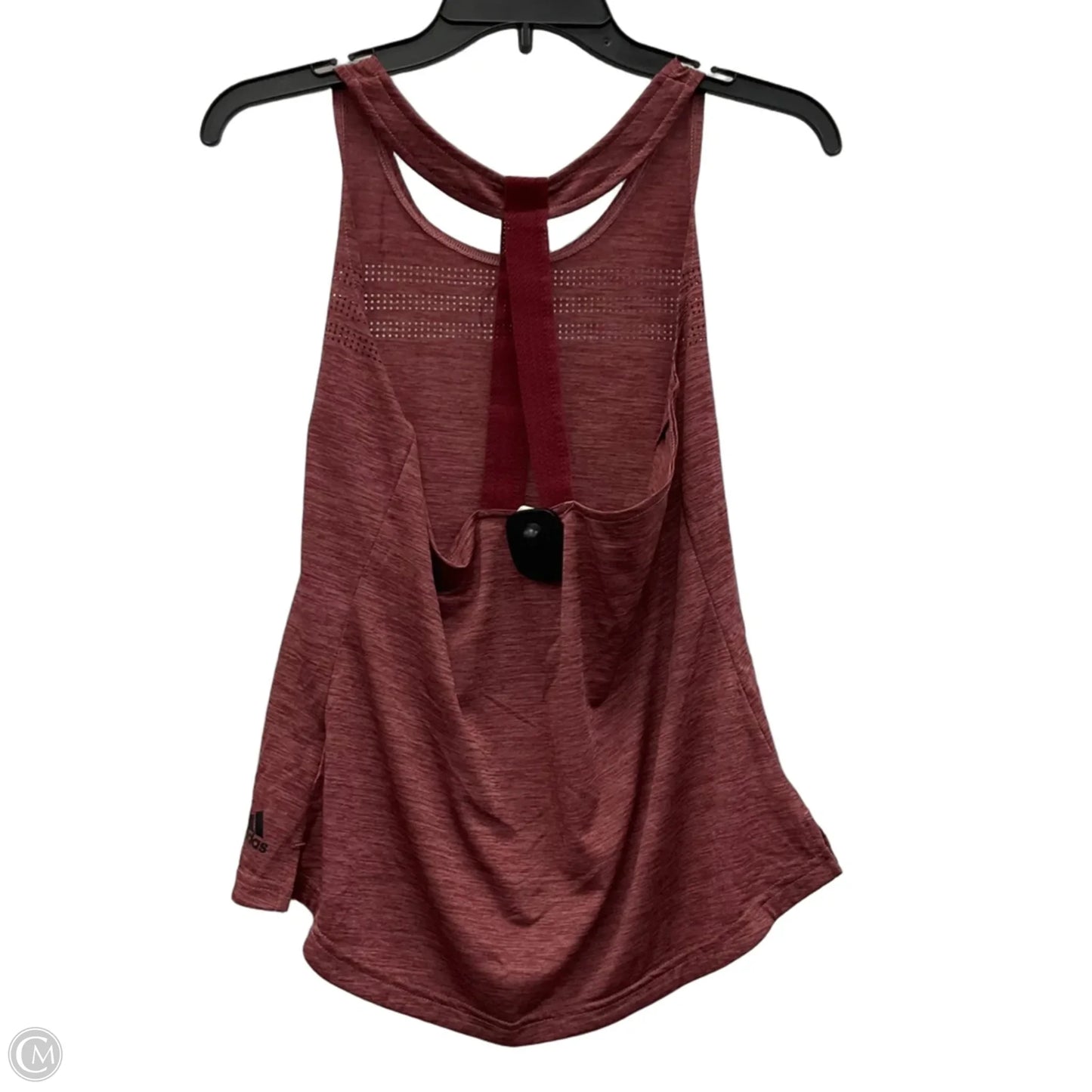 Athletic Tank Top By Adidas In Red, Size: S