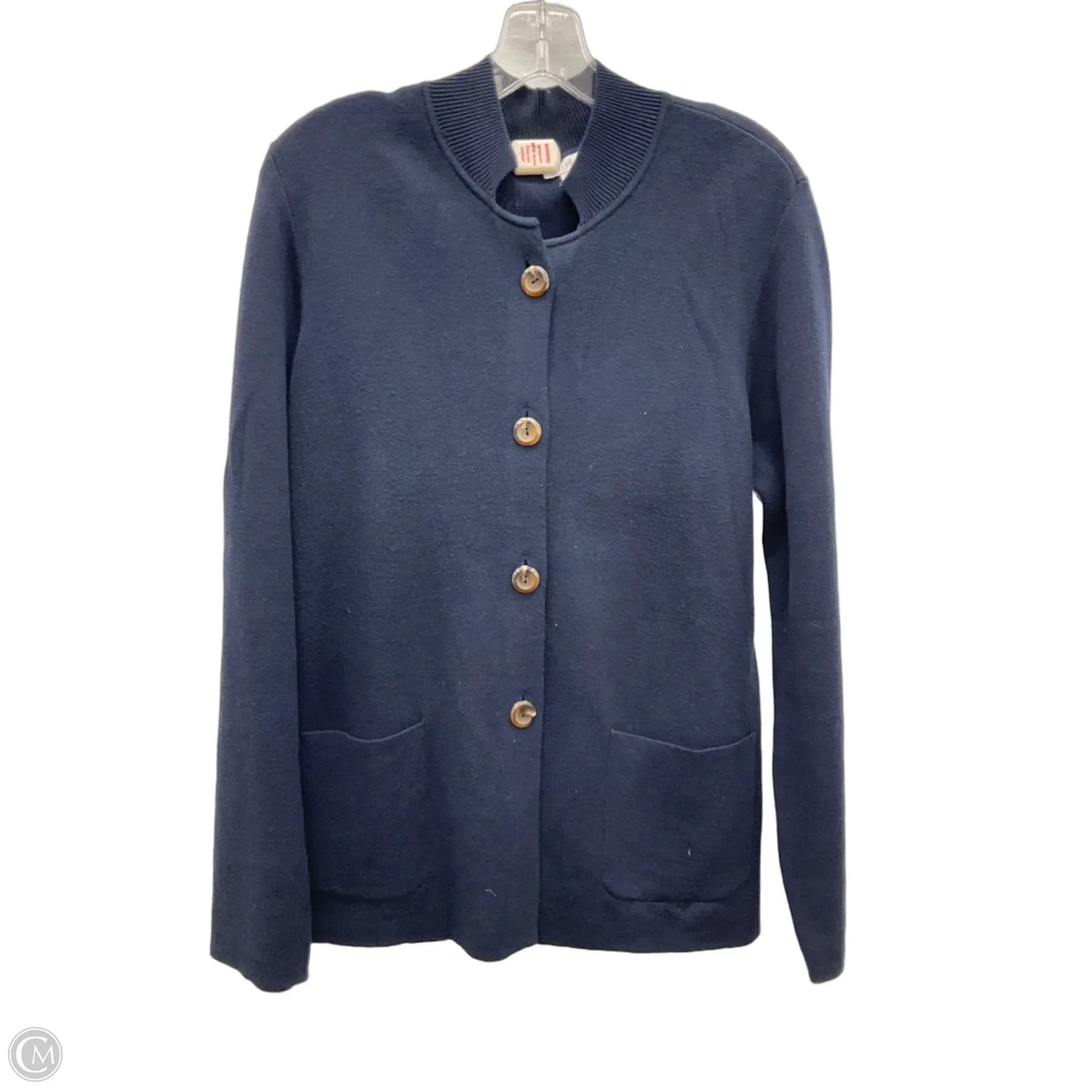 Cardigan By J. Jill In Navy, Size: M