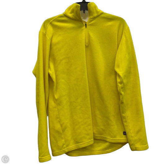 Athletic Jacket By Patagonia In Yellow, Size: Xl