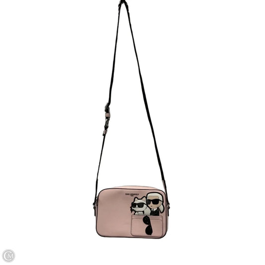 Crossbody Designer By Karl Lagerfeld, Size: Medium