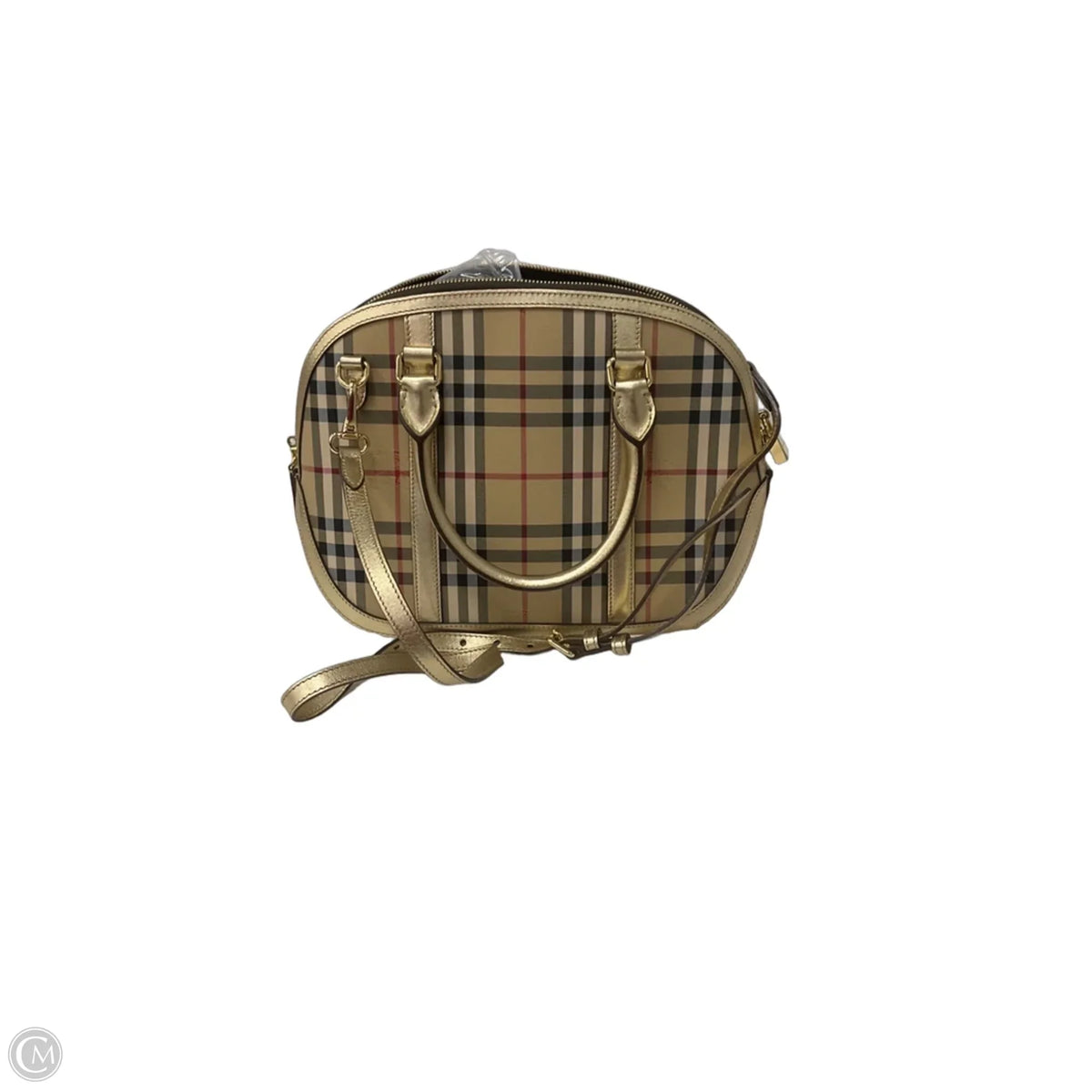 Handbag Luxury Designer By Burberry, Size: Medium