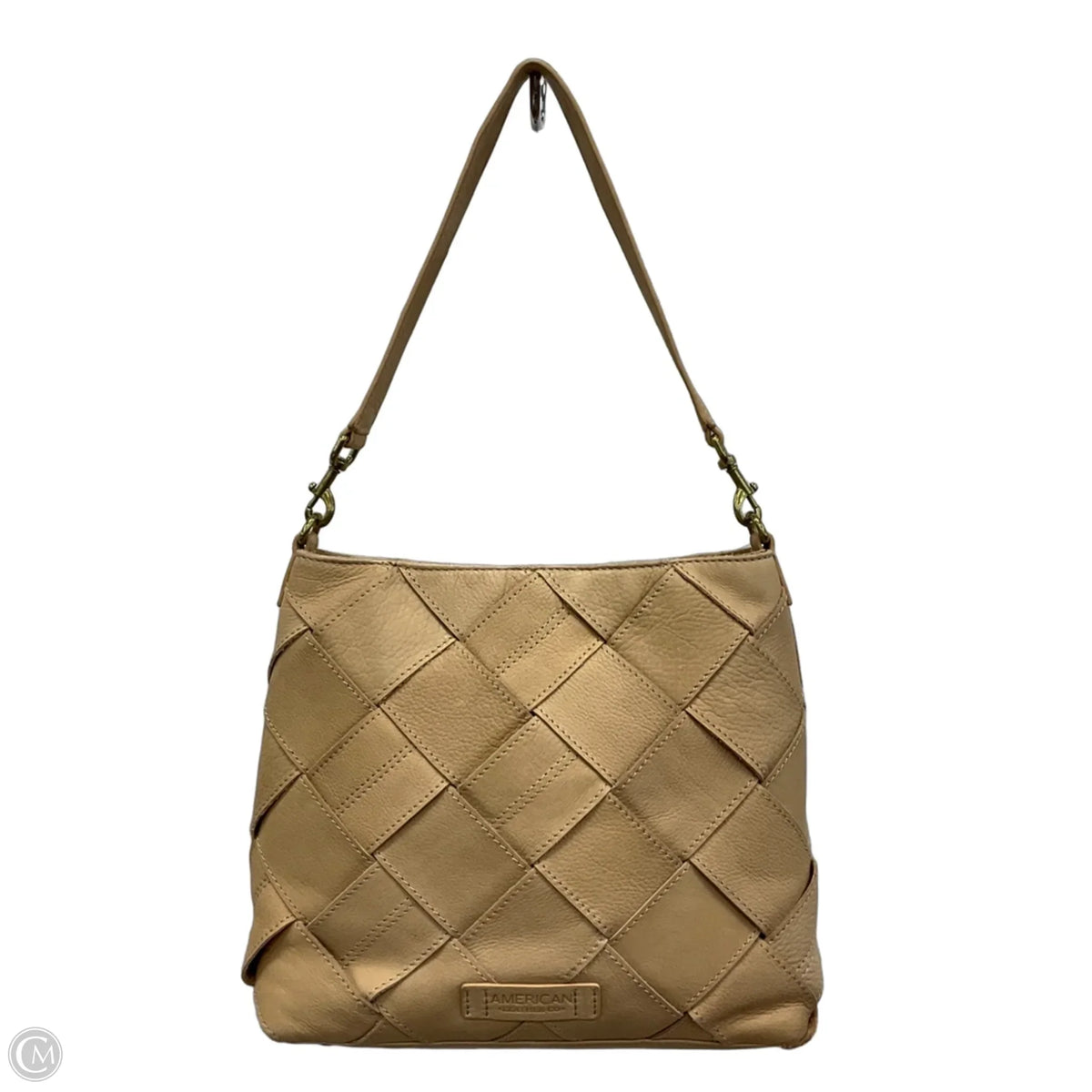 Handbag Leather By American Leather Co, Size: Medium