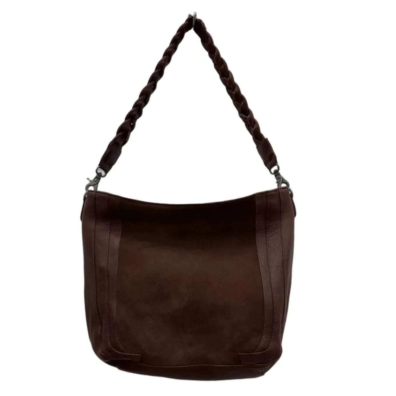 Handbag Leather By Cma, Size: Large