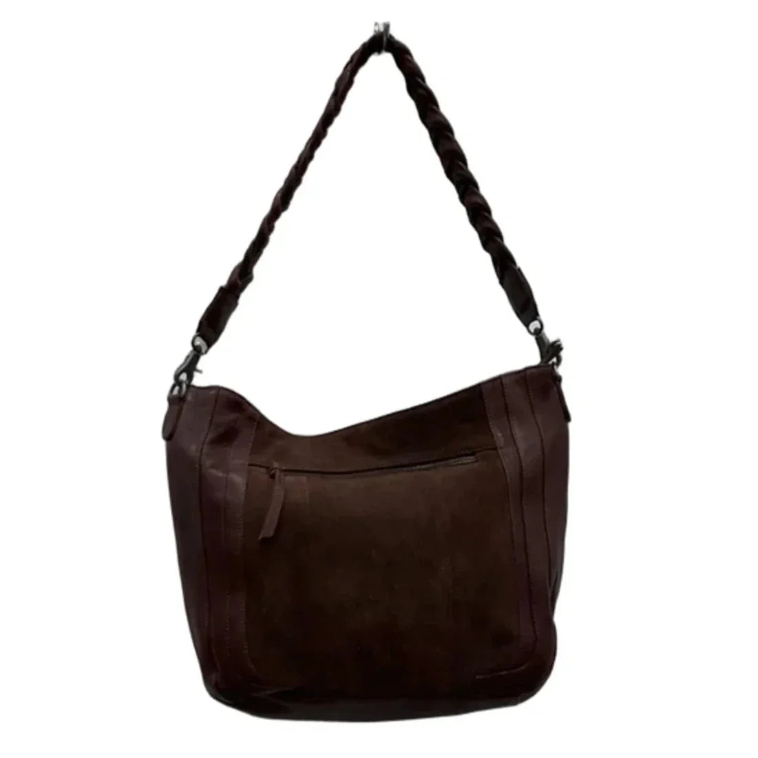 Handbag Leather By Cma, Size: Large