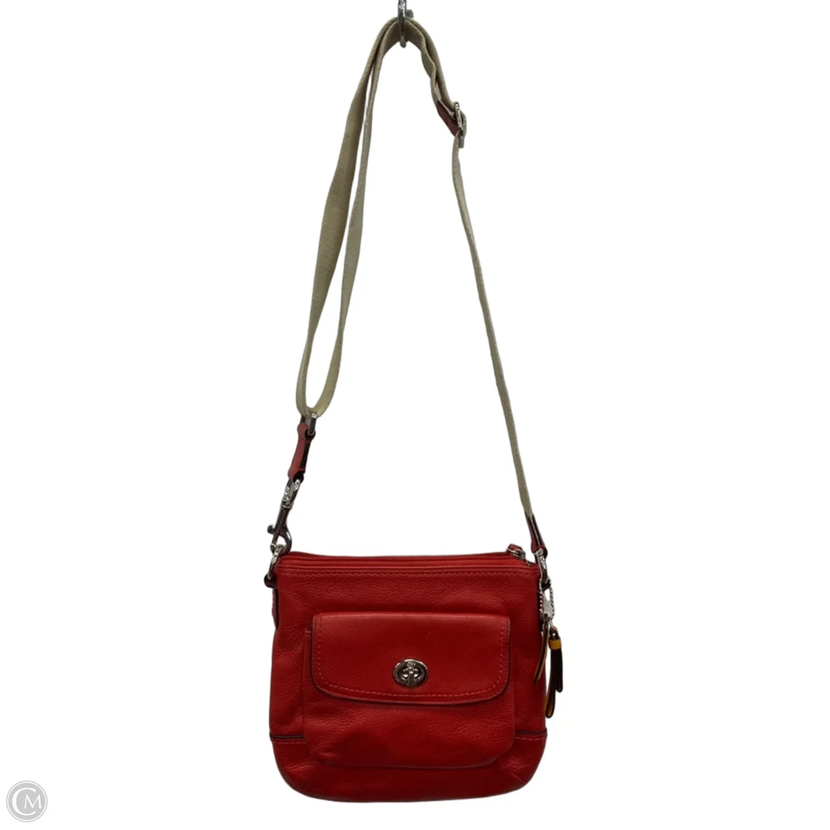 Crossbody Designer By Coach, Size: Small