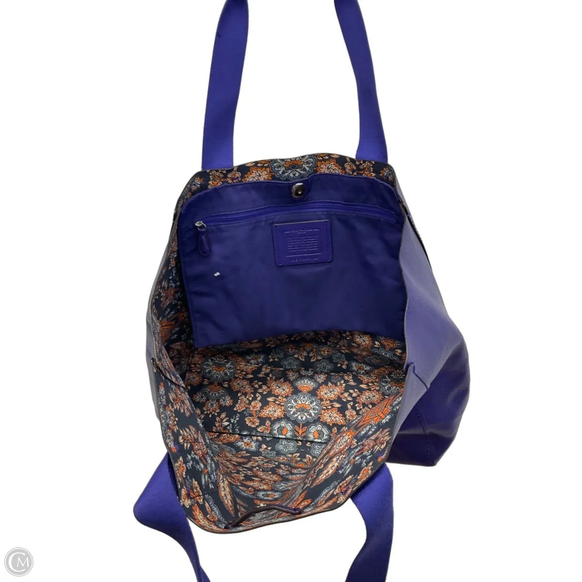 Tote Designer By Coach, Size: Large