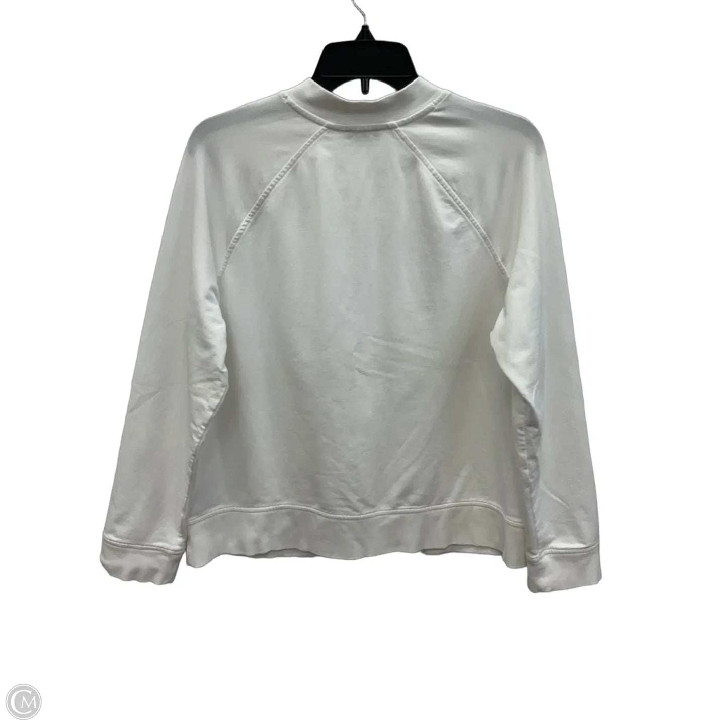 Athletic Jacket By Talbots In White, Size: Xlp