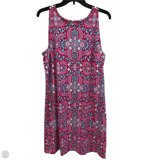 talbots purple dress Lace A-Line Dress