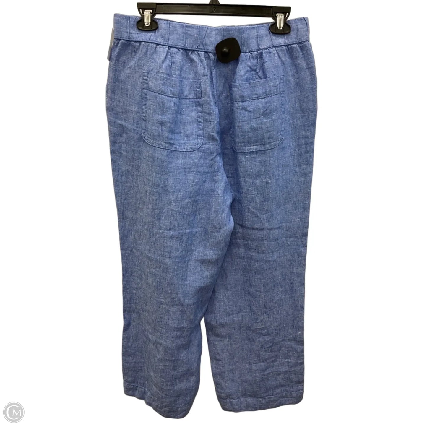 Pants Linen By Talbots In Blue, Size: Mp