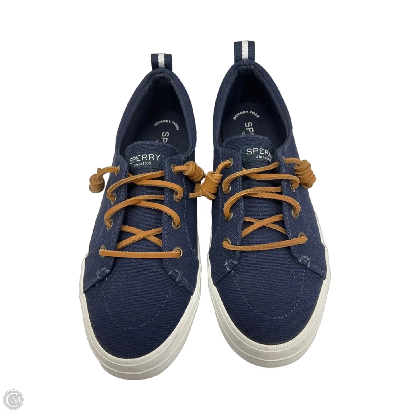 Shoes Sneakers By Sperry In Blue, Size: 7.5