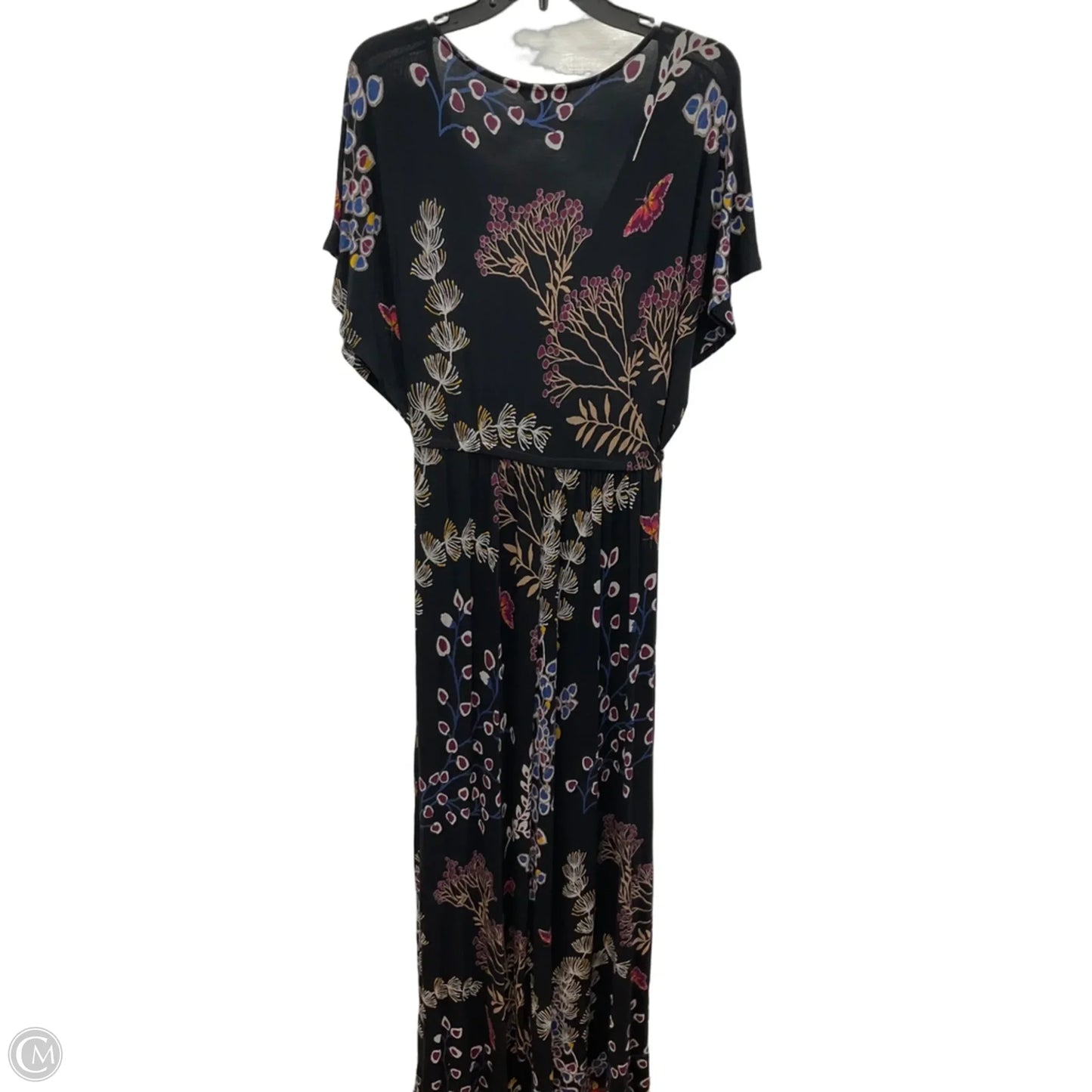 Dress Casual Maxi By Express In Black, Size: S