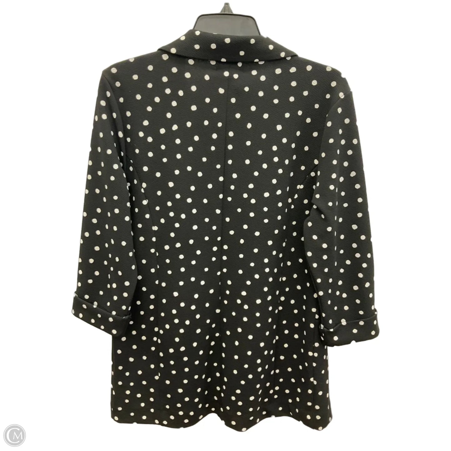 Blazer By Maurices In Black & White, Size: L