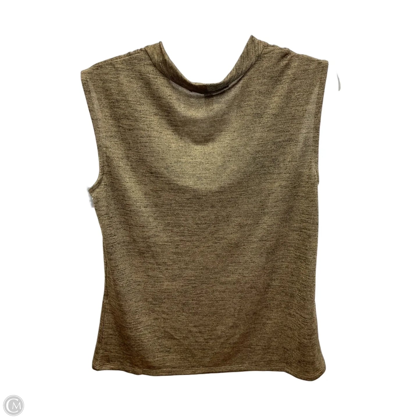Top Sleeveless By White House Black Market In Gold, Size: M