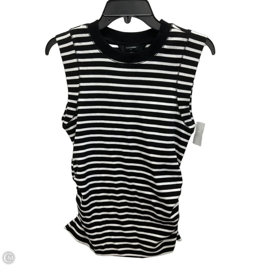 Top Sleeveless By White House Black Market In Black & White, Size: M
