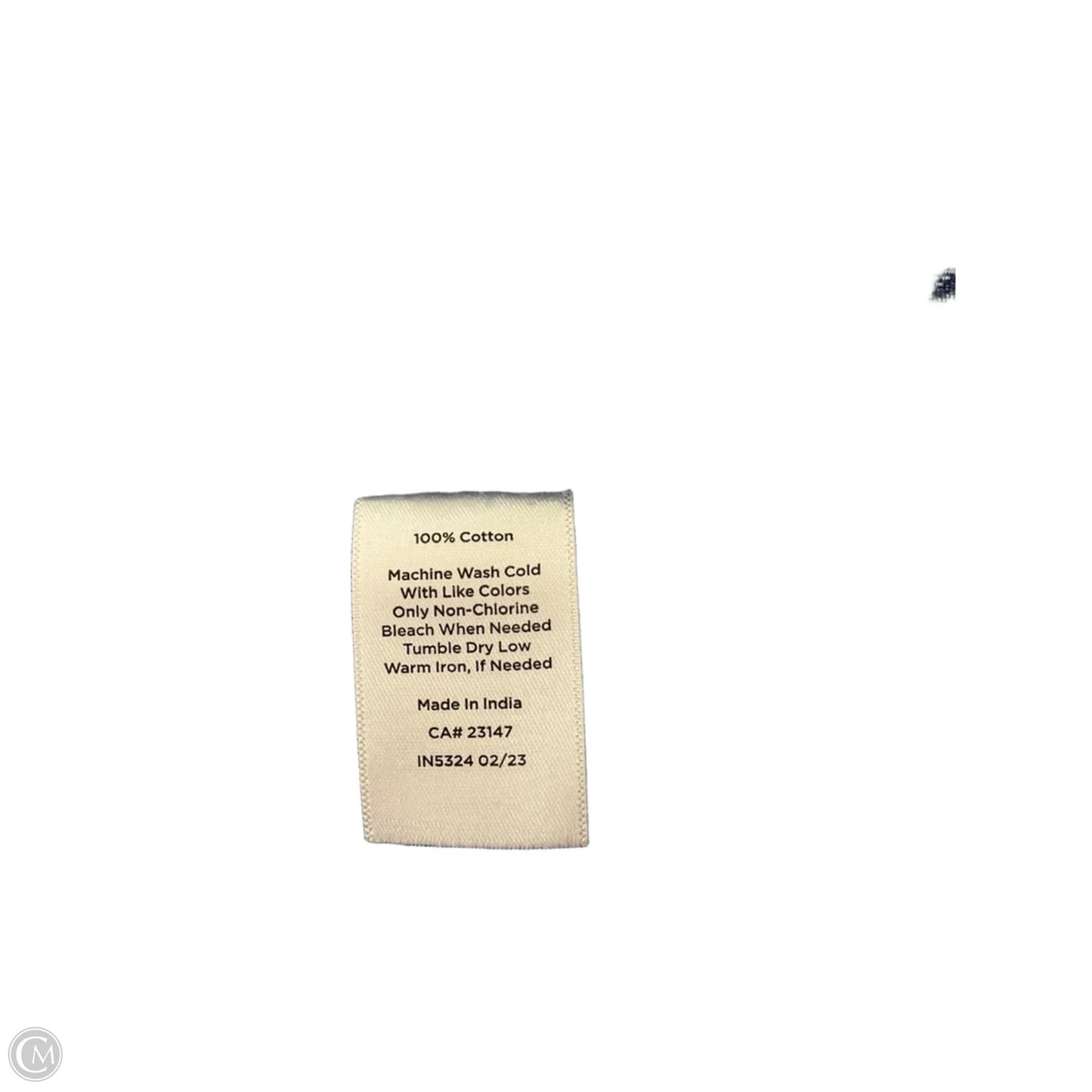 Top Short Sleeve By Talbots In Blue, Size: Mp