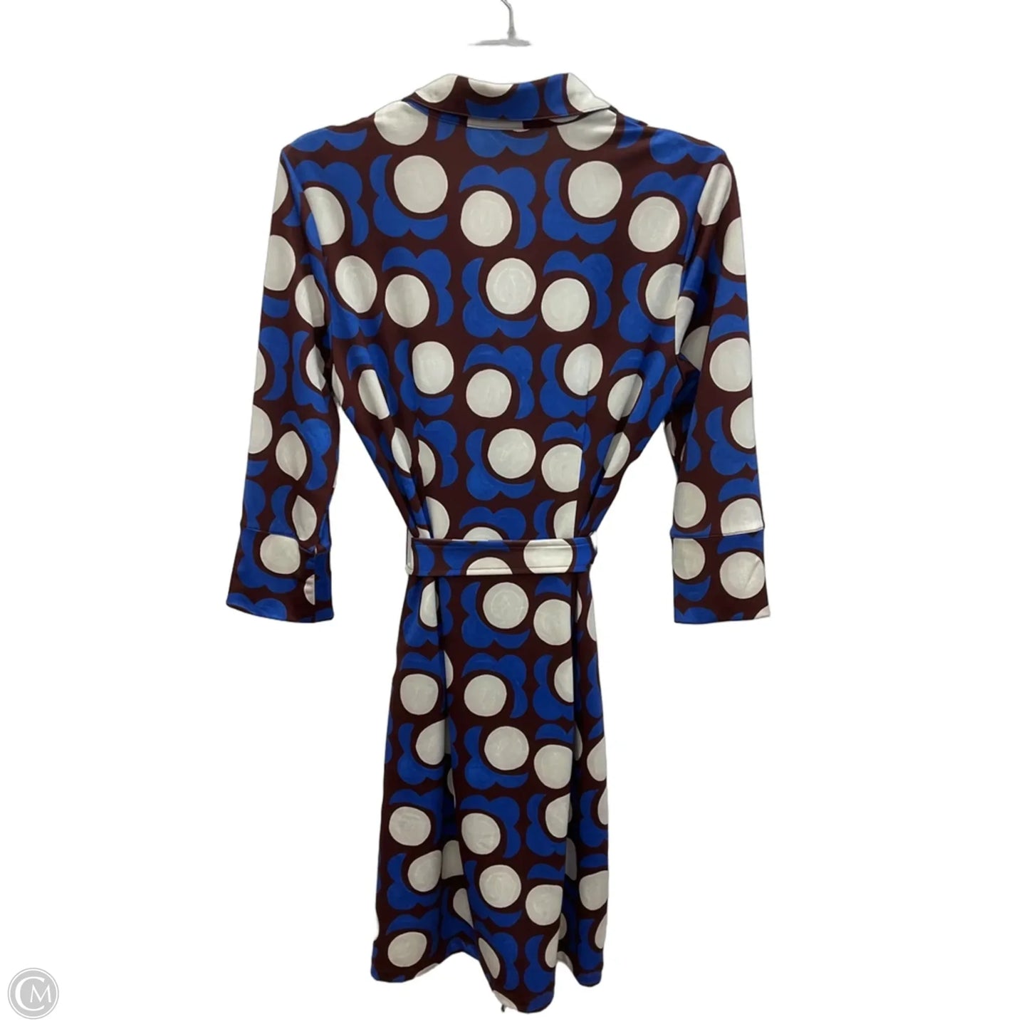 Dress Casual Midi By J Mclaughlin In Blue & Brown, Size: S