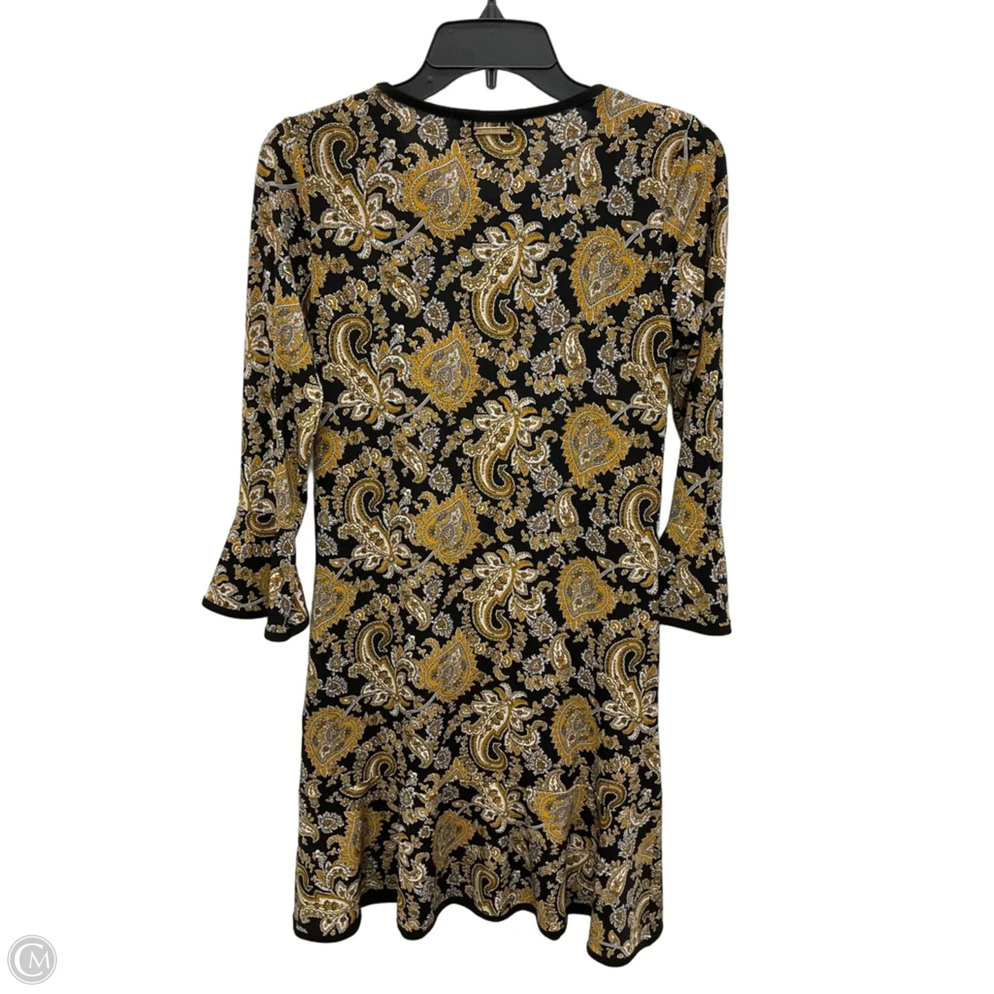 Dress Casual Short By Michael By Michael Kors In Black & Yellow, Size: Xs