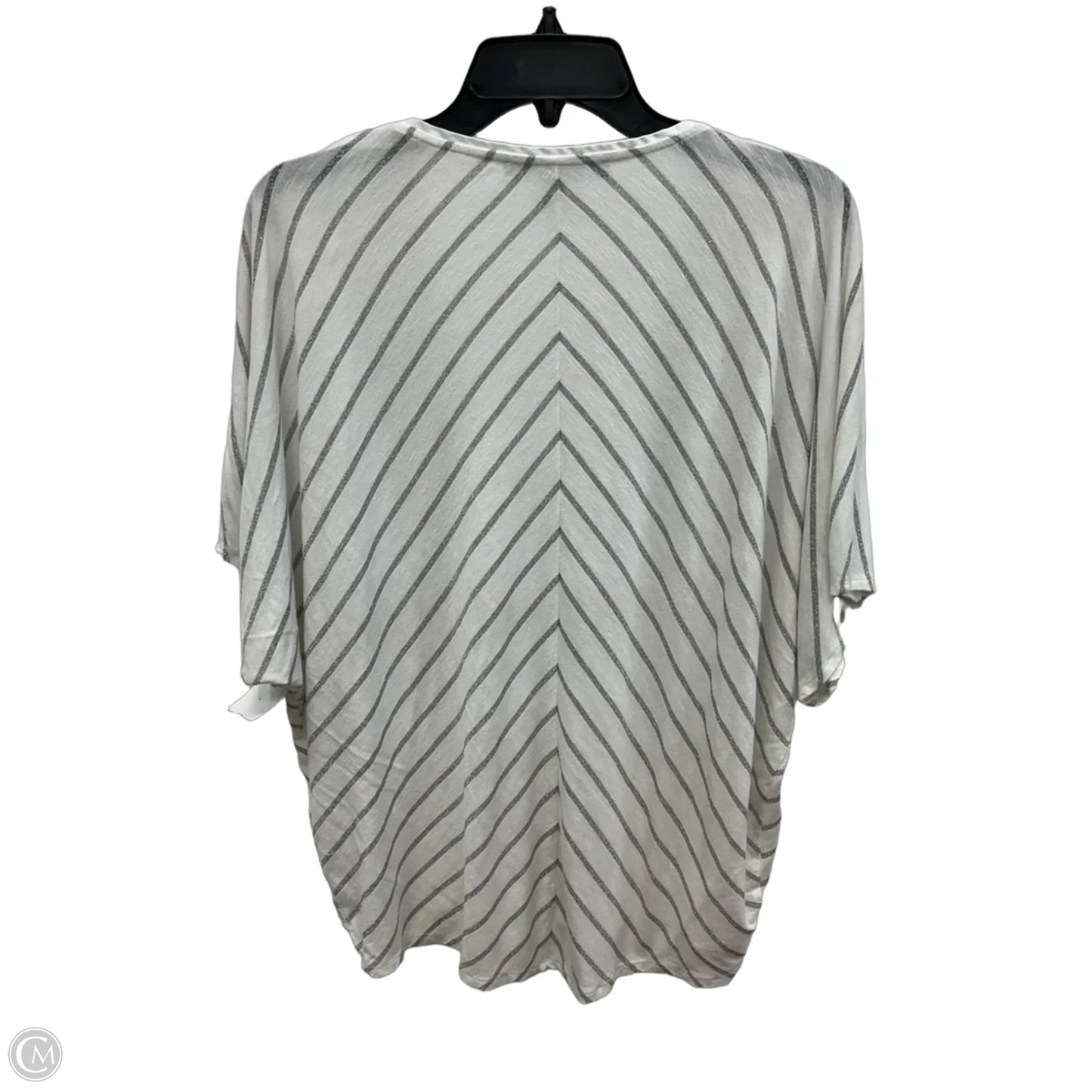 Top Short Sleeve By White House Black Market In White, Size: M