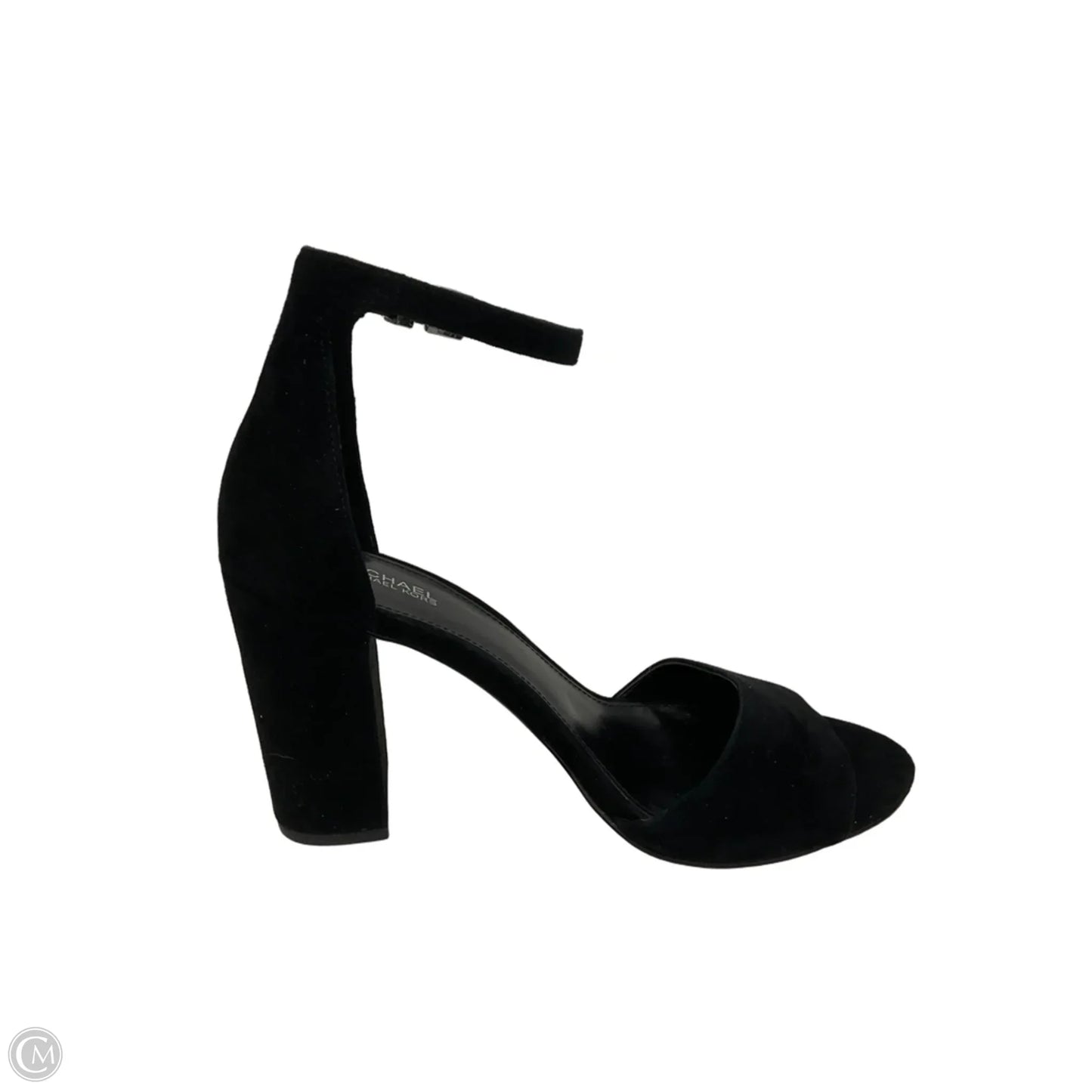 Shoes Heels Block By Michael By Michael Kors In Black, Size: 7.5