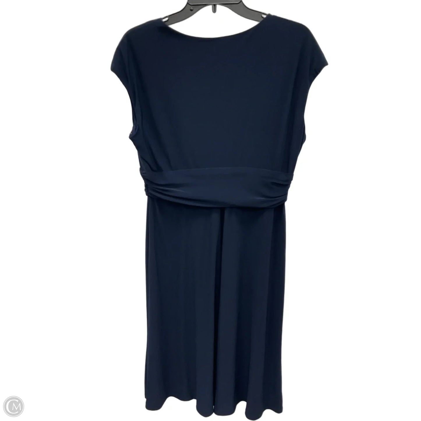 Dress Casual Midi By Jones Wear In Navy, Size: Xl