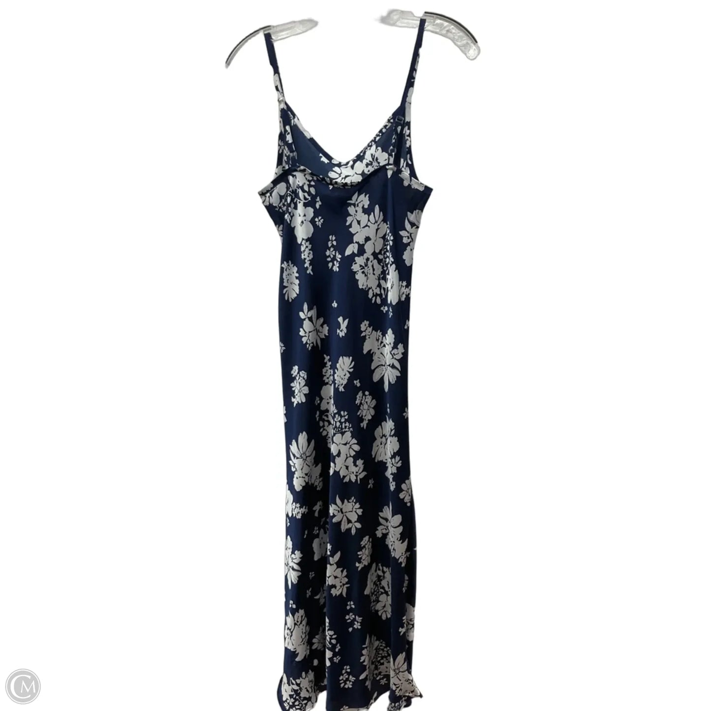 Dress Casual Maxi By Elan In Navy, Size: M